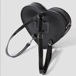 Dr. Martens  Black Heart-Shaped Crossbody/ Backpack Bag Photo 4