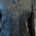 Loft ANN TAYLOR 3/4 Sleeve Blue Jeans Light Jacket Size 10 Photo 1