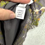 Gap Mini Dress‎ Women Small Gray Floral Long Sleeve Cottagecore Boho Y2K Spring Photo 7