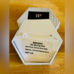 Bomb Party Sterling Earrings RBP4693 Genuine Blue Agate .925 Solid Sterling. Silver Photo 1