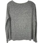 Old Navy  Women's Gray Long Sleeve Crew Neck Top Size S Casual Relaxed Fit Photo 3