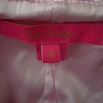 Lilly Pulitzer Zoya Ruffle Caliente Pucker Jacquard Top 2 Women’s Pink Photo 3