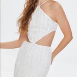 Forever 21 Cream Crochet Cutout Mini Dress Photo 2
