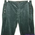 J Brand NEW Zion mid rise dark green corduroy skinny pants, women's size 31 Photo 6