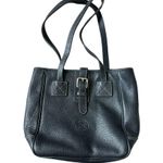 Dooney & Bourke Black Pebble Leather Tote Bag Photo 0