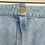 Vintage 100% Cotton Denim Jean Skirt Midi Sz 12 By Nancy Bolen For City Girl Photo 1