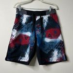 Reebok Black/Multicolor Board Shorts Men's Small Photo 0