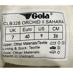 Gola Classics Orchid II Sahara Womens Sneakers Shoes Size 9 White Animal Print Brown Photo 8
