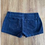 SO  Vtg Low Rise Blue Corduroy Jean Shorts Size 5 Photo 7