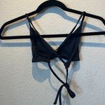 Girlfriend Collective Black Lanai Bikini Top Size XXS Women’s Swimwear Photo 4