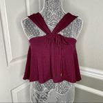 Free People  Womens XS Ribbed Square Neck Reversible Flowy Crop Tank Top Photo 1