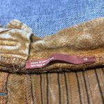 Anthropologie pilcro Women’s Size 12 linen blend Mini paper Skirt tie waist Photo 7