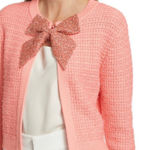 Alice + Olivia Alice‎ & Olivia Akira Bow-Embellished Cardigan Photo 0