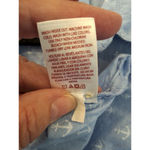 Faded Glory  Womens Size L (12-14) Light Blue with White Anchor Sleeveless Top Photo 6