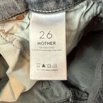 MOTHER Frayed Hem Gray Jean Shorts Size 26 Photo 4