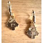 Vintage Christmas Tree Earrings Star Topper Gold Tone Eurowire Nostalgic Holiday Photo 8