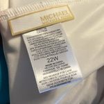 Michael Kors Vibrant Blue Swim Tankini Top with Gold Accent & removable straps Photo 6