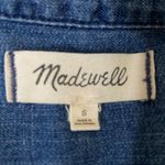 Madewell  denim/chambray 100% cotton size small blue shirt dress. Photo 3