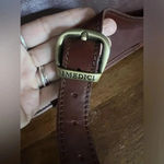 I Medici Firenze brown 100% Italian leather satchel Bag Photo 5