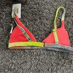Dippin' Daisy's  Rainbow Bikini Top size Small Photo 1