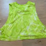 Lululemon  Athletica Neon Green Tie-Dye Top Photo 2