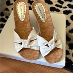 Gianni Bini White Knot Sandals Photo 7