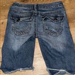Decree  Blue Denim Jeans thigh length capris Photo 3