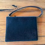 Loft  Ann Taylor Real Animal Hair Wristlet Wallet Clutch Purse Photo 0