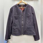 Bandolino EUC jacket, Sz 16, neutral, zip front, accent pockets, tailored fit Photo 0