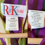 R&K Originals Vintage Sleeveless Midi Dress Purple Size 22W Photo 6