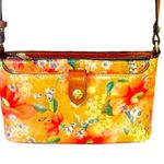 Patricia Nash  Alyssa Italian Floral leather  crossbody shoulder bag. Photo 0
