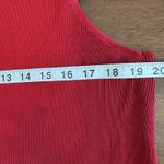 Ralph Lauren Lauren  Tank Top Womens L Red Silk Blend Sleeveless Shell‎ Stretch Photo 8