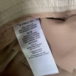 Vince Linen Trouser Womens Sz Medium Tan Pull On Pant Classic Essential Photo 3