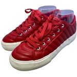 JustFab  JF Jules‎ Red Platform Puffer Sneaker Size 9 Photo 0