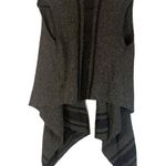 Banana Republic  Gray Boho Sleeveless Cardigan Vest Women Sz XS Photo 5