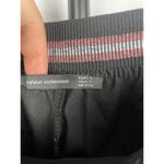 ZARA  Black Elastic Waist‎ Pleated Tapered Cuffed Ankle Trousers Size S Photo 3