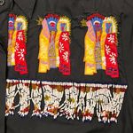 Cedars BEADED black women's western Southwestern shirt size Small Photo 1