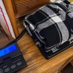 Woolrich  Plaid Flannel Button Down Shirt Women’s Size XL Black White Cotton Photo 7