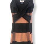 LOLA Bodycon Bandage Dress Brown Size M Photo 0