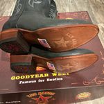 NWT Los Altos Black Leather Western Boots Size 6 Photo 14