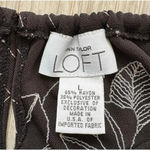 Ann Taylor LOFT | Women’s Embroidered Floral Sleeveless Tank Top | Large Photo 2