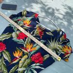 Tropical Island Aloha Wear size Med. made in Hawaii maxi. Beach , cruise , vacat Blue Photo 4
