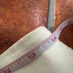 Free People  White Zip Closure Denim Mini Skirt Size 8 Photo 3