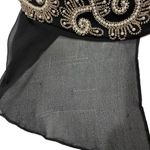 Night Way Collections Embellished Cami Top - Black - Large Photo 6