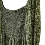 cupcakes and cashmere Demi Floral Smocked Dress M Green Size M Photo 6