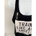 Victoria's Secret VSX Sport Black Tank Top Train Like An Angel Size Medium NWT Photo 4