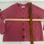 Old Navy Pink Ribbed Button Front Cardigan Sweater Women XXL Cozy Feminine Casual Winter Photo 6