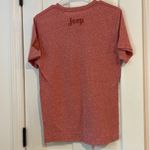 Lucky Brand Woman’s graphic t shirt. Red jeep graphic. Size S Photo 3