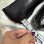 ZARA NWT Black Pointed Toe Leather Flats With Spikes 1507 Size 7 1/2 (38) Photo 11