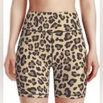 Victoria's Secret Victoria’s Secret Bike Shorts Womens High Waist 6 Inch Leopard Print Size 4 Photo 0